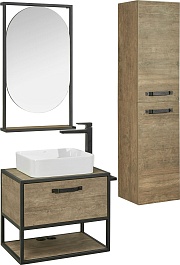 Акватон Тумба с раковиной Лофт Фабрик 65 дуб кантри – фотография-4